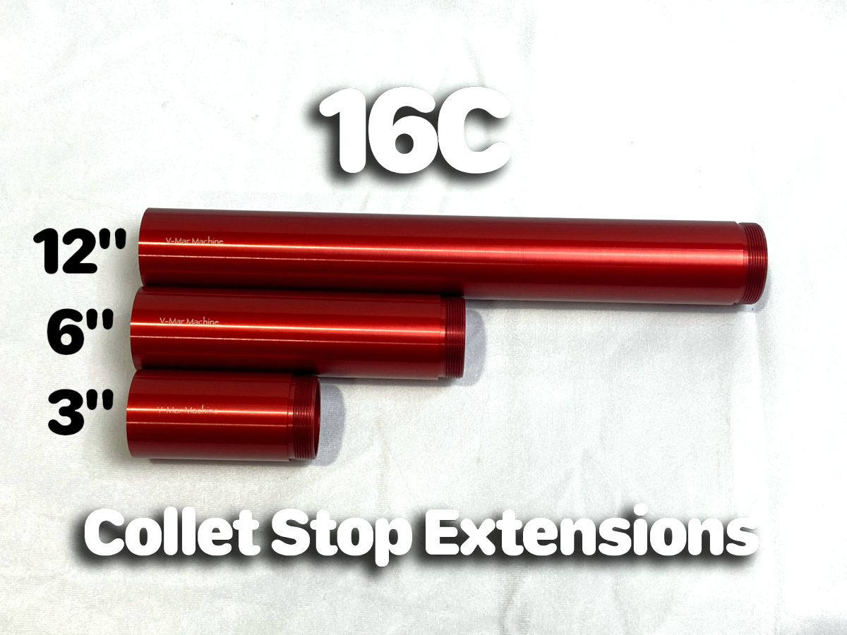 16C Collet Stop Extensions